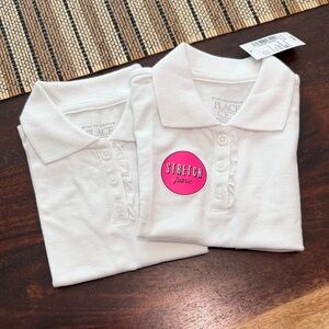 The Children's Place Classic White Polo Shirts